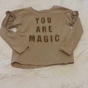 Rylee and Cru Ruffle sleeve Tee